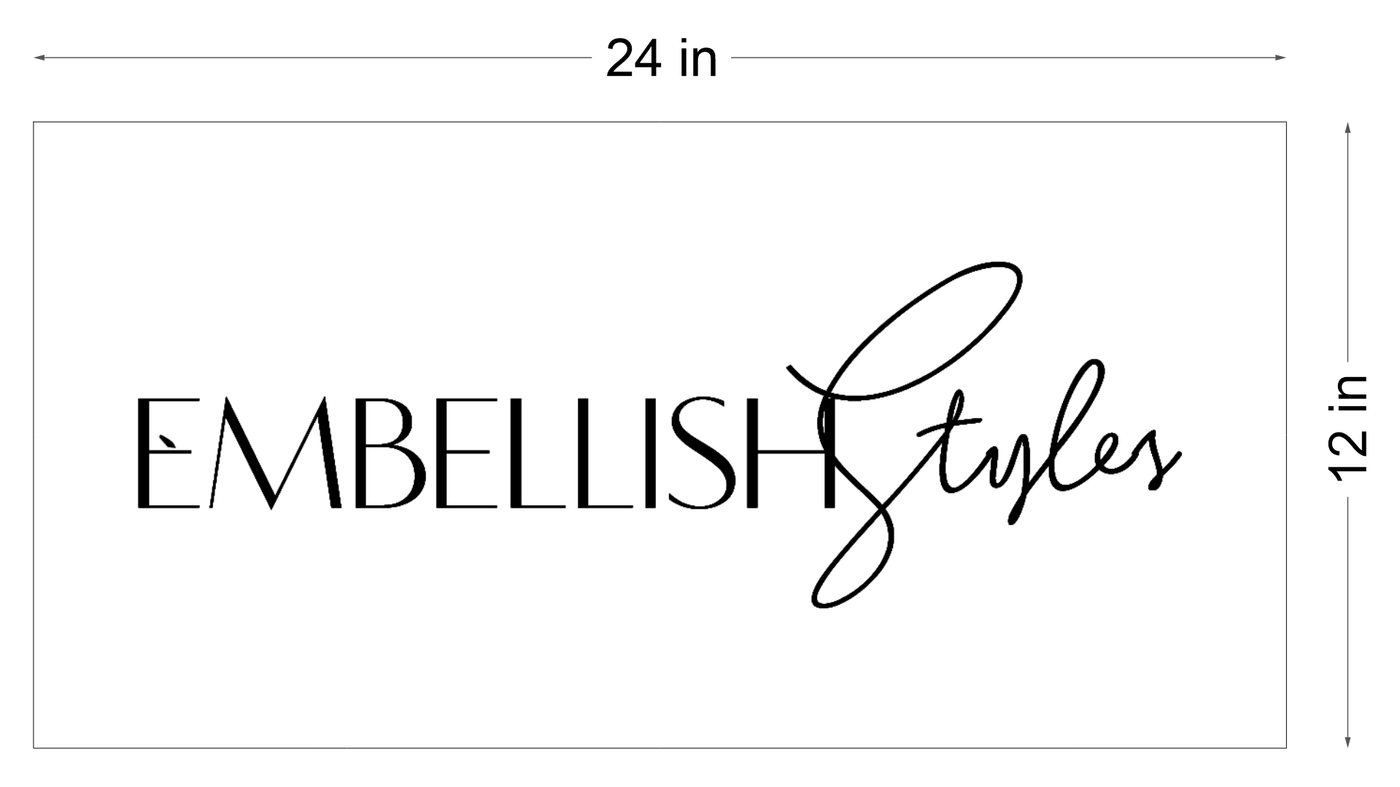 Business signage for Simone Davis