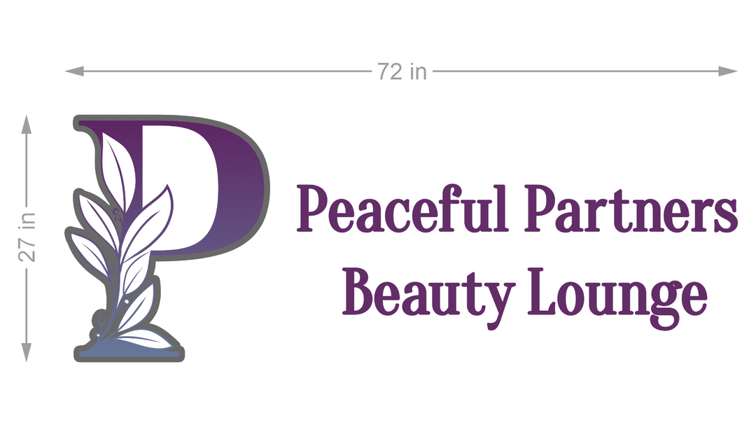 3D UV Metal Backlit Sign for Kristen Brosky