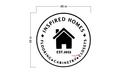 5mm metal sign for Cassie Cleary
