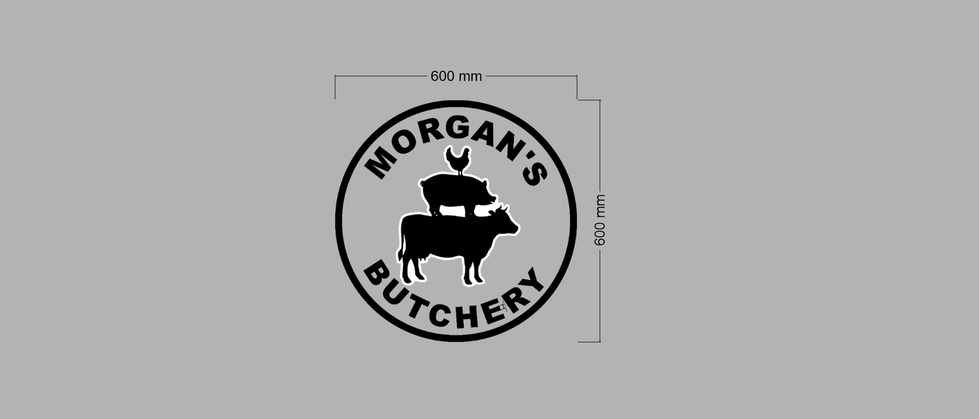 5mm Metal Sign for Tom Burgh