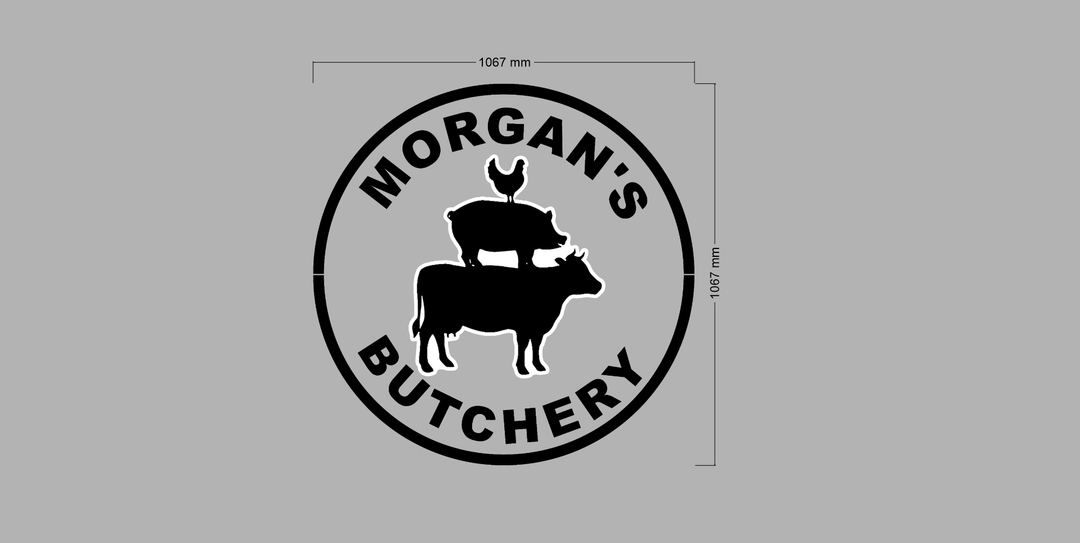 5mm Metal Sign for Tom Burgh