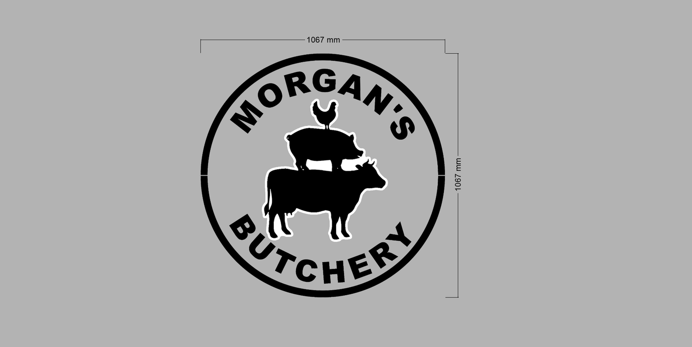 5mm Metal Sign for Tom Burgh