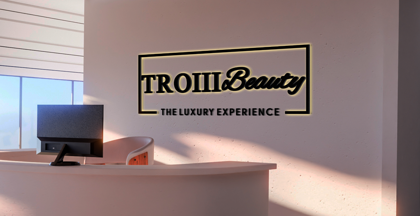 3D Metal Backlit Sign for Troi Robinson