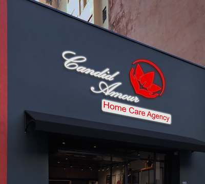 3D UV Acrylic Front-lit Sign For Margalie Eugene