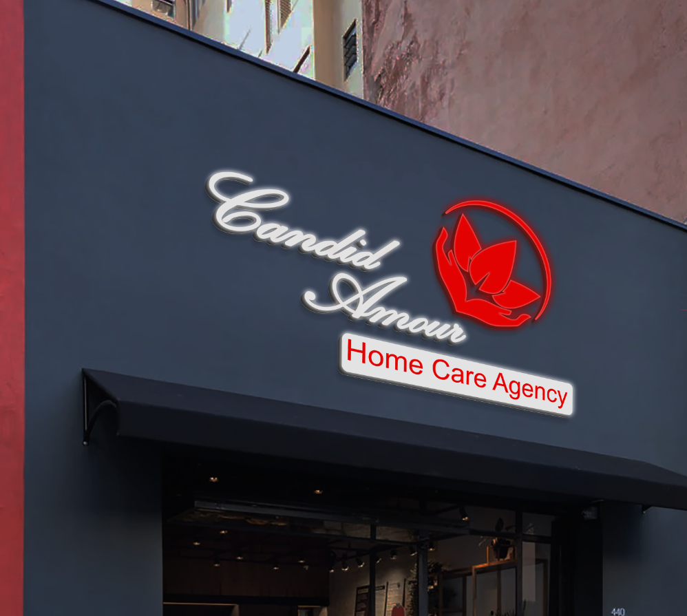 3D UV Acrylic Front-lit Sign For Margalie Eugene