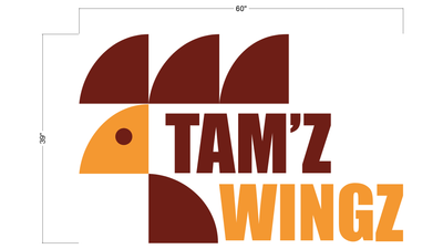 3D Acrylic Front-lit Sign For Tamer Sarikaya