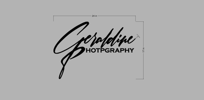 5MM Metal Sign For geraldine pavan