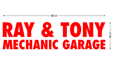 10mm Acrylic Letters Sign for Adrian Martinez