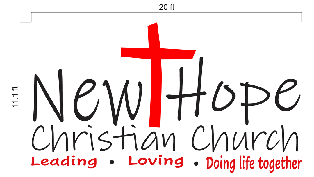 3D Metal Back-lit Sign For Sherrie Burton