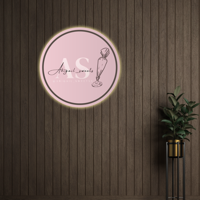 Neon Acrylic Sign For isela