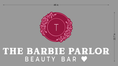 3d Metal Backlit Sign for Adreana Bartek