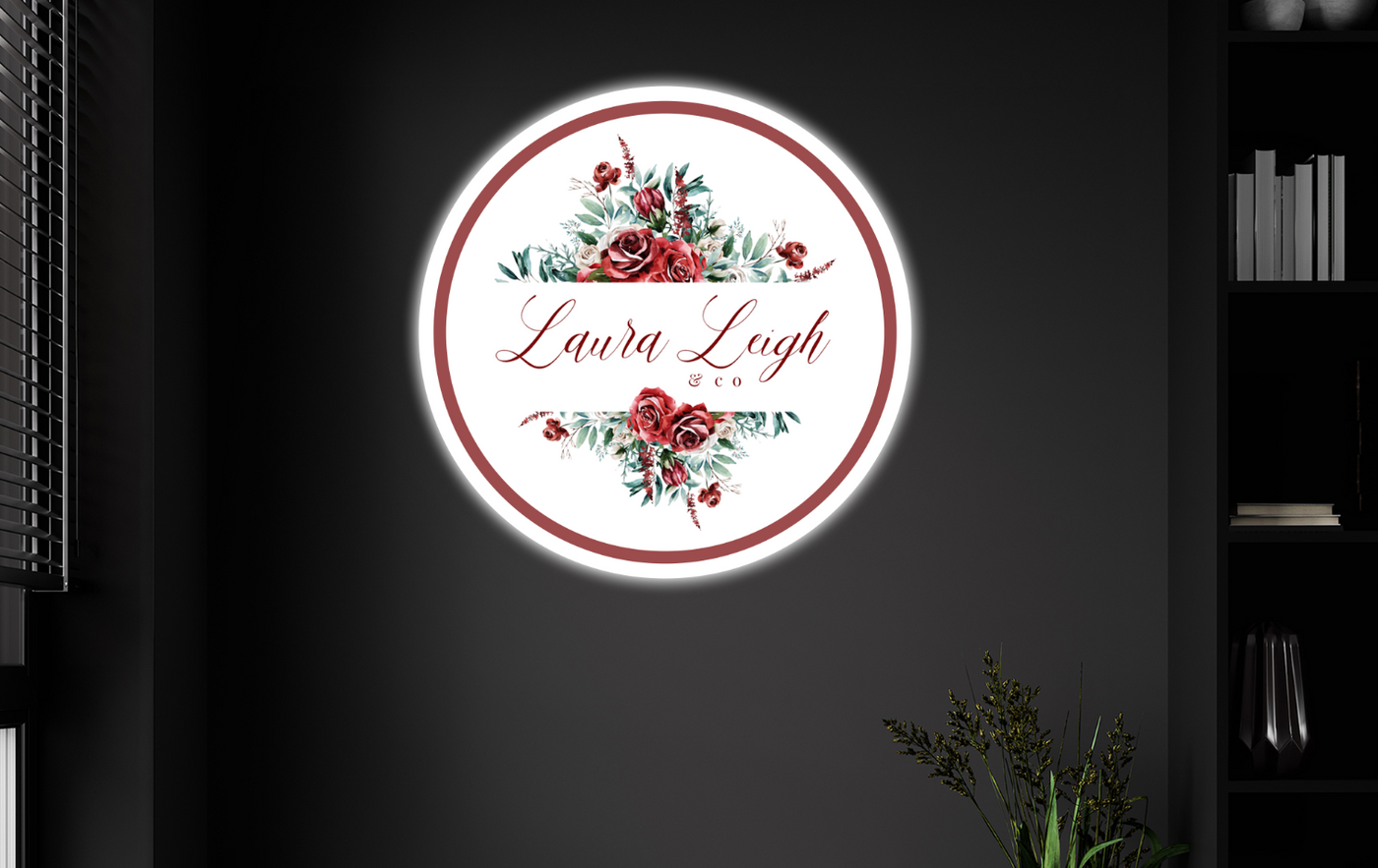 Neon acrylic for Laura-Leigh Gillen