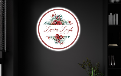 Neon acrylic for Laura-Leigh Gillen