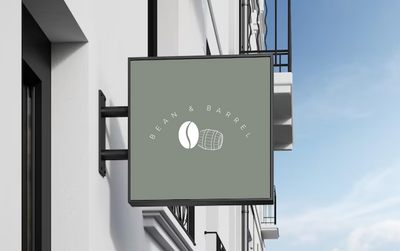 Business signage for Aimee
