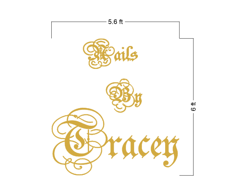 5mm metal sign for Art