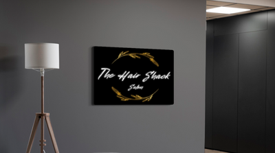 3D UV Acrylic Frontlit Sign for Kassandra Colburn