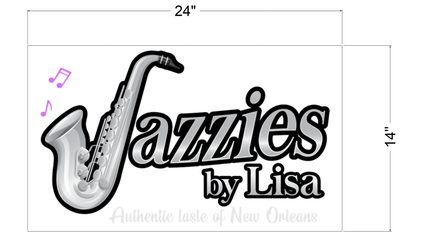 2d blade sign for Jazzies Bylisa