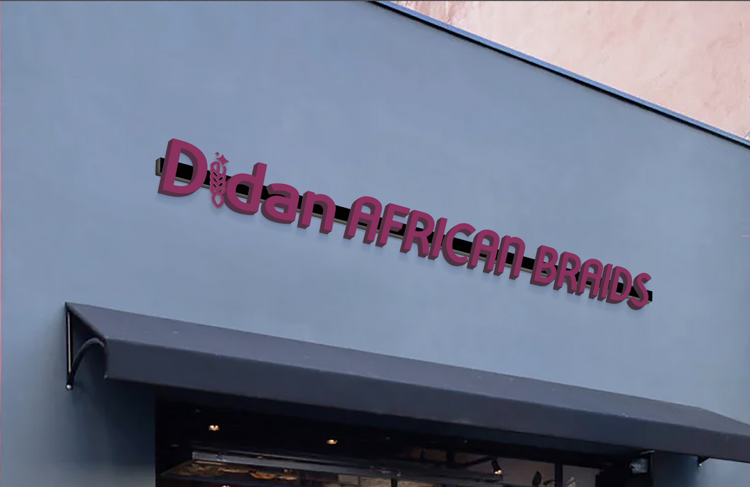 Business signage for Victory ogieva