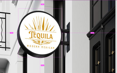 business signage for Alicia Marin