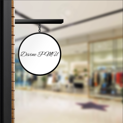 Business signage for Paola