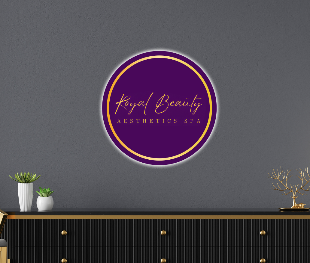 Business signage for Monica Adams