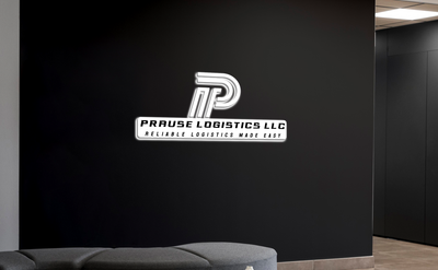 3D UV Metal Backlit sign for john prause