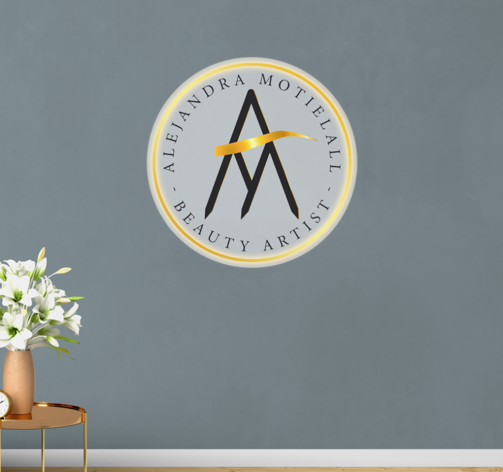Neon Acrylic Sign for Alejandra Motielall