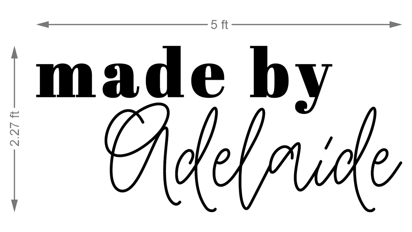 Business Signage for Emma Sensenbrenner