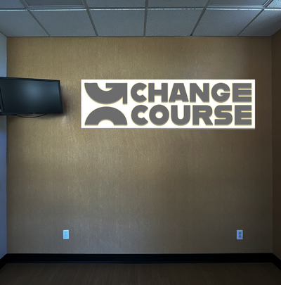 3d metal backlit with backboard for Bradford Johnson