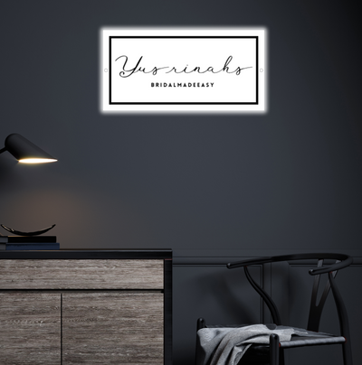 Business signage for Jamila Sufi