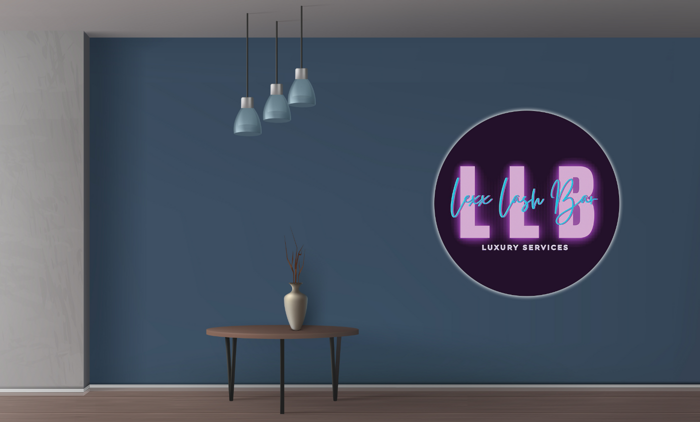Neon Acrylic Sign for Alexis Fitzhugh