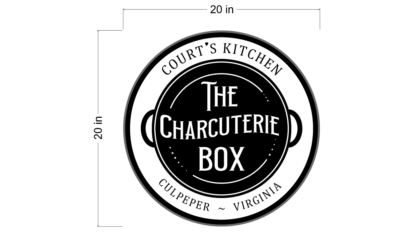 10mm Acrylic Sign For Courtney Simpson