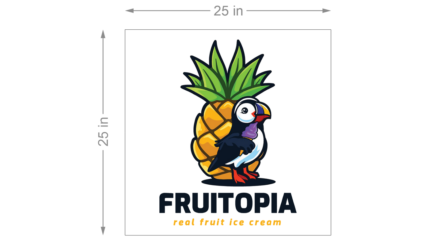 2d blade sign Fruitopia aka Jessica Hoganson