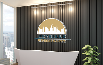 3D Metal Backlit Sign for Marco