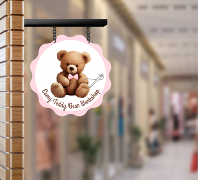 2d blade sign for Villa Cinthya
