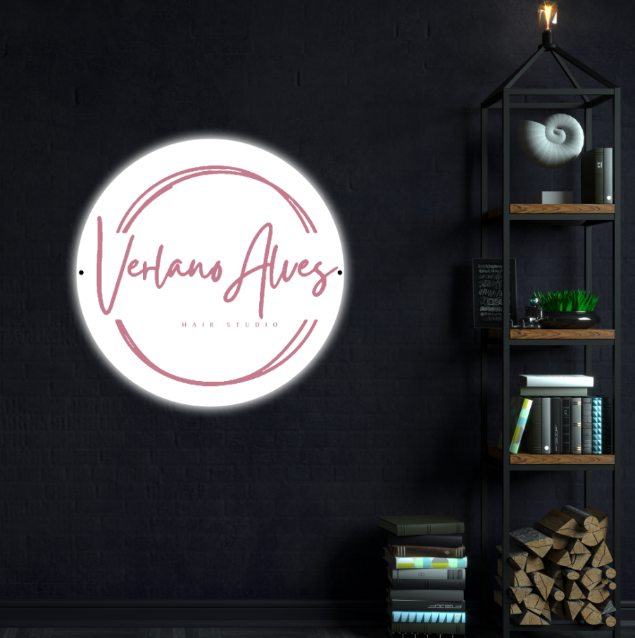 Neon acrylic for Verlano Alves