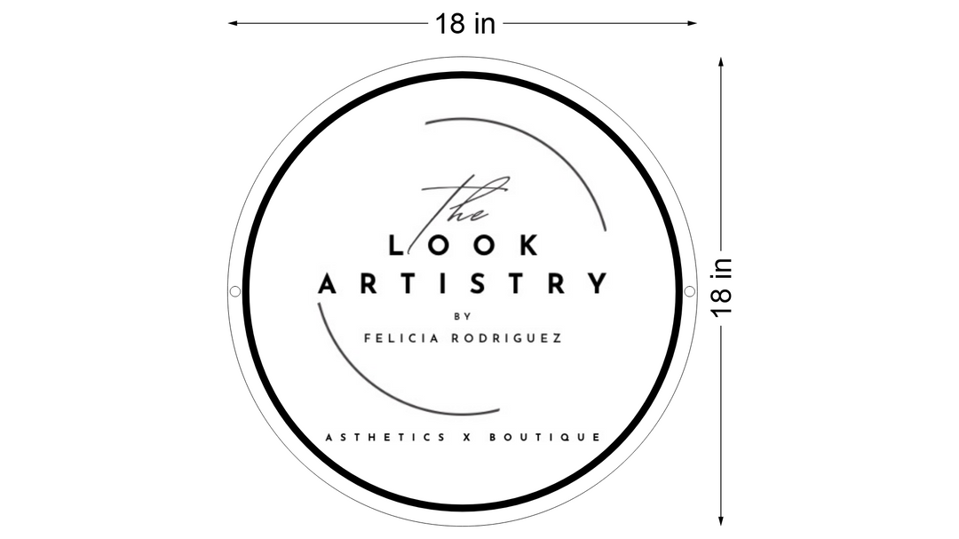 Business signage for Felicia Rodríguez