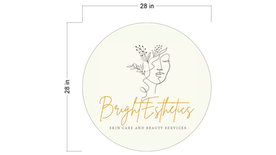 Business signage for Courtney Bright