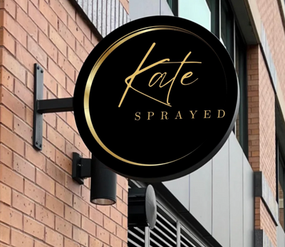 Business signage for Katelyn Etter