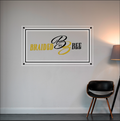 Neon UV Acrylic Sign For Robertha Zamor