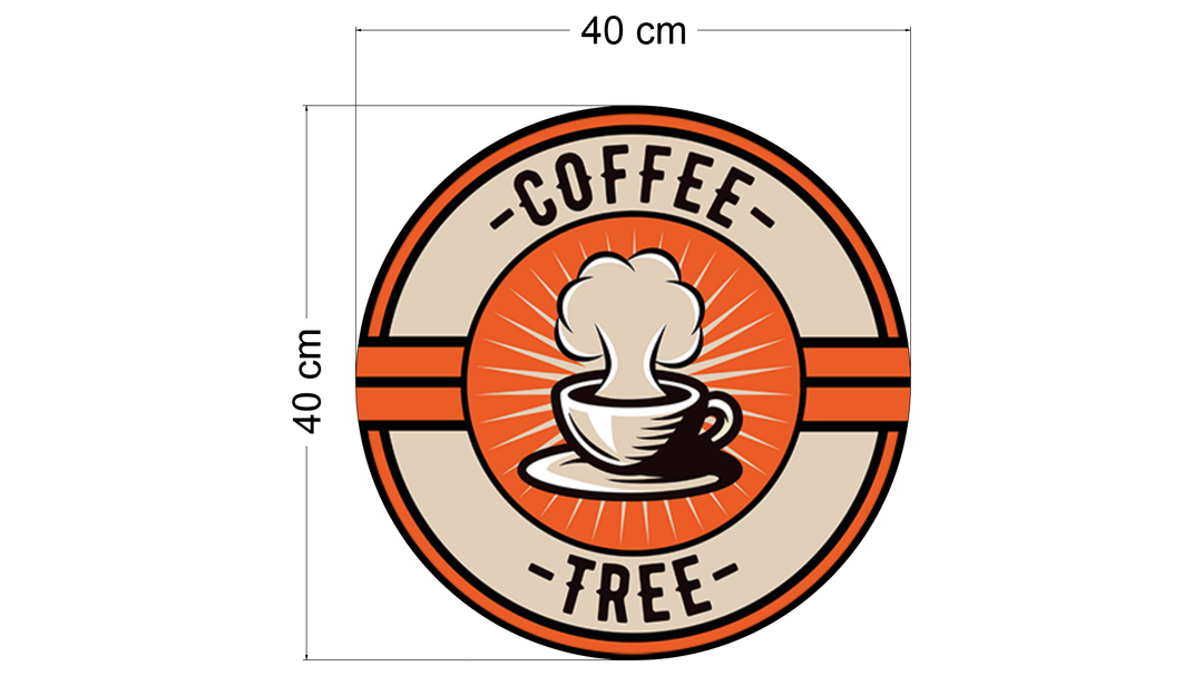 5mm UV metal sign for Tree Baxter