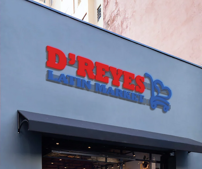 3D Acrylic Frontlit Sign for Nathaly Andalia