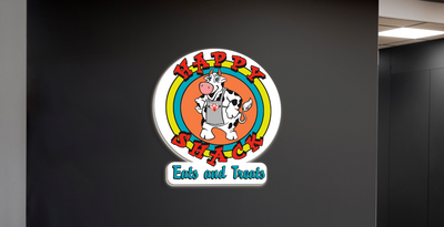 Business signage for Ted Rumler