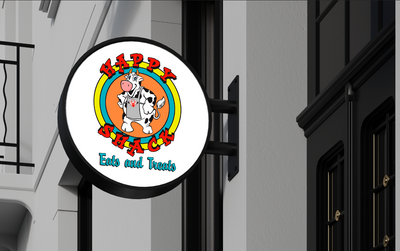 Business signage for Ted Rumler