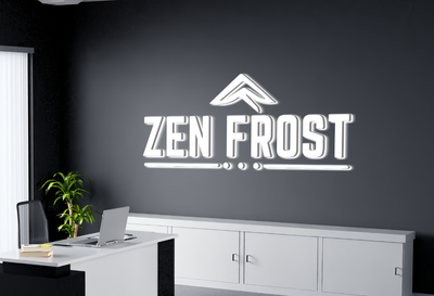 3D Metal Backlit Sign For Jason Truong