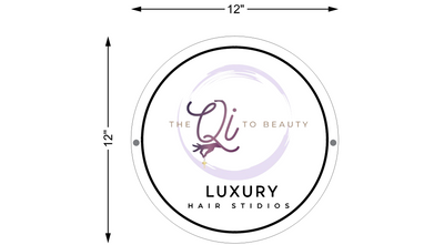 Custom Signs For The Qi to Beauty