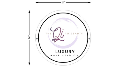Custom Signs For The Qi to Beauty