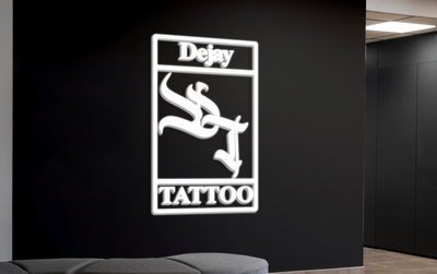 Acrylic Double-lit Sign For Dejay Johnson