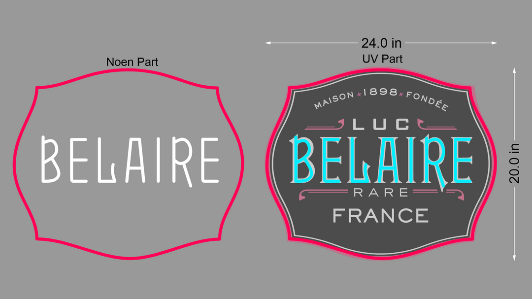 LED Neon sign for Balaire