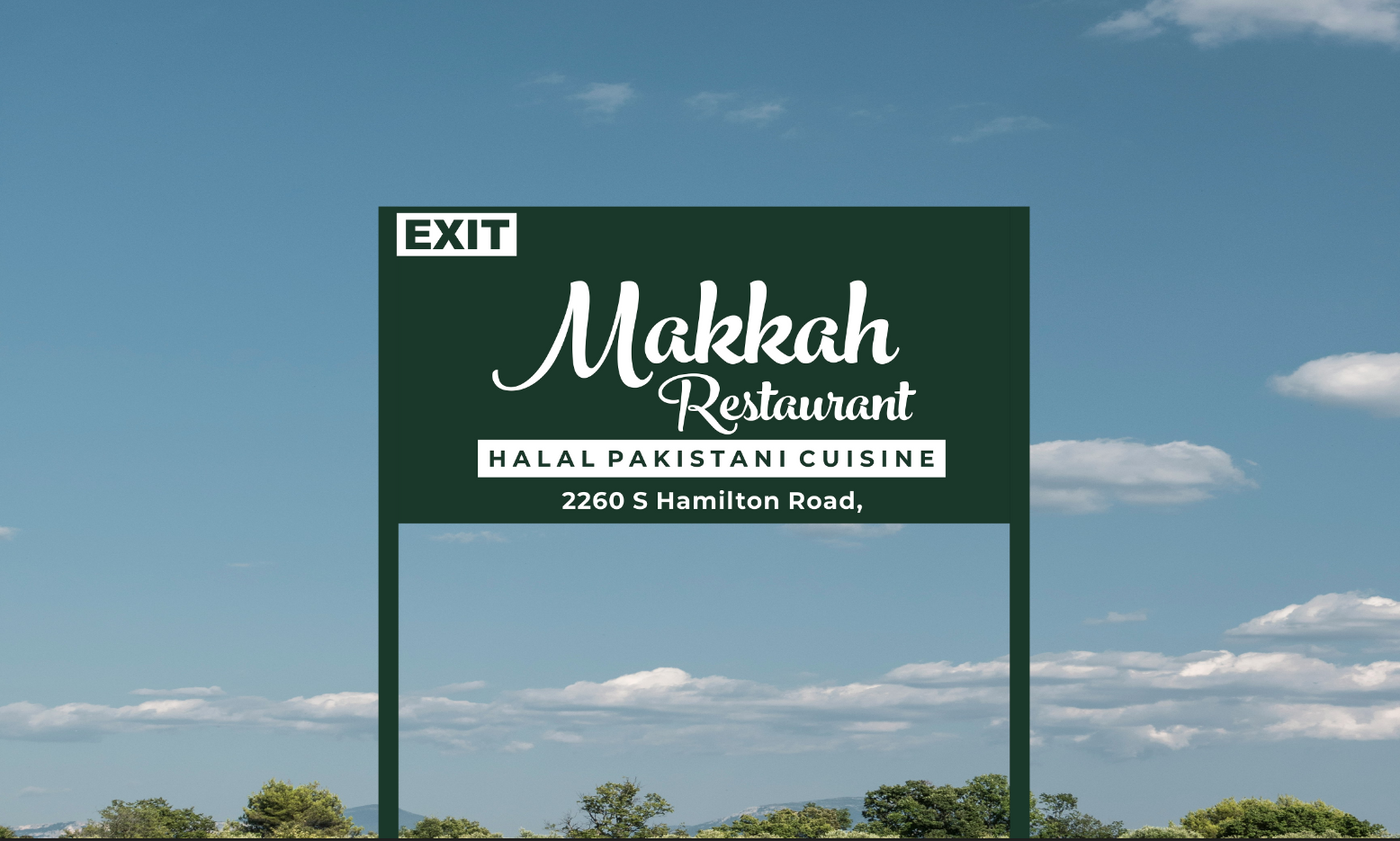 Yard sign for Saeed